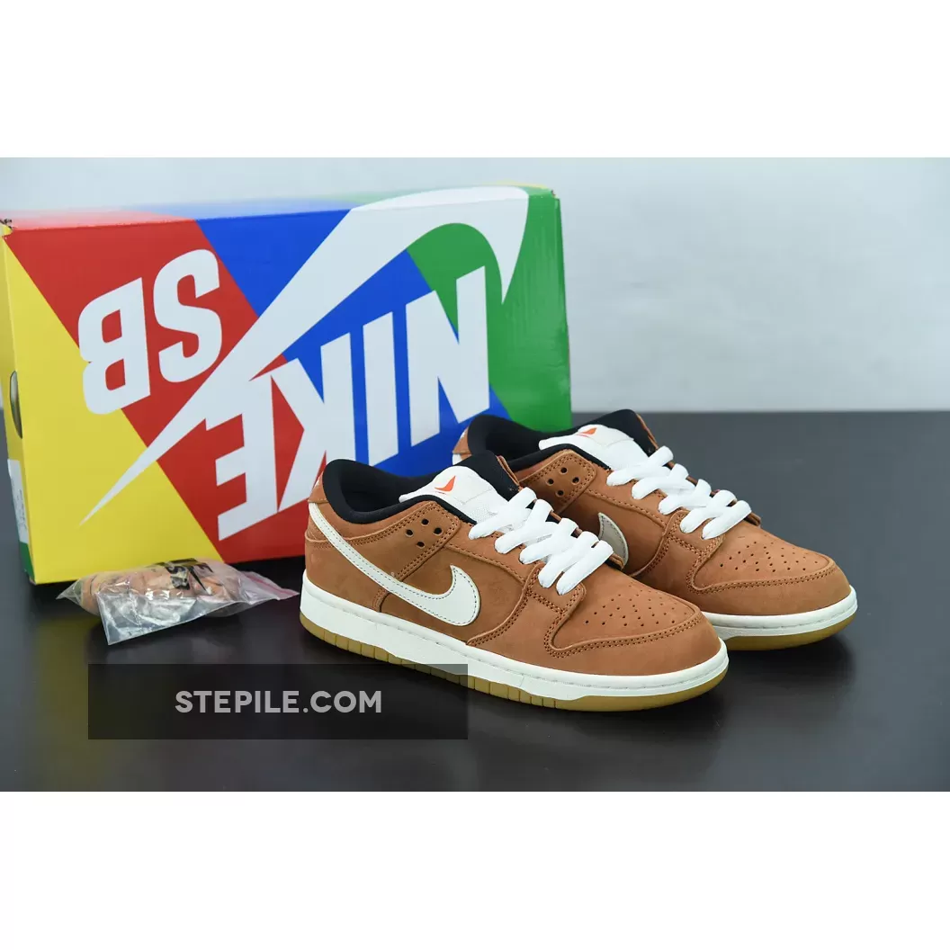 Nike SB Dunk Low Pro ISO Dark Russet/Sail / dunk sb wheat