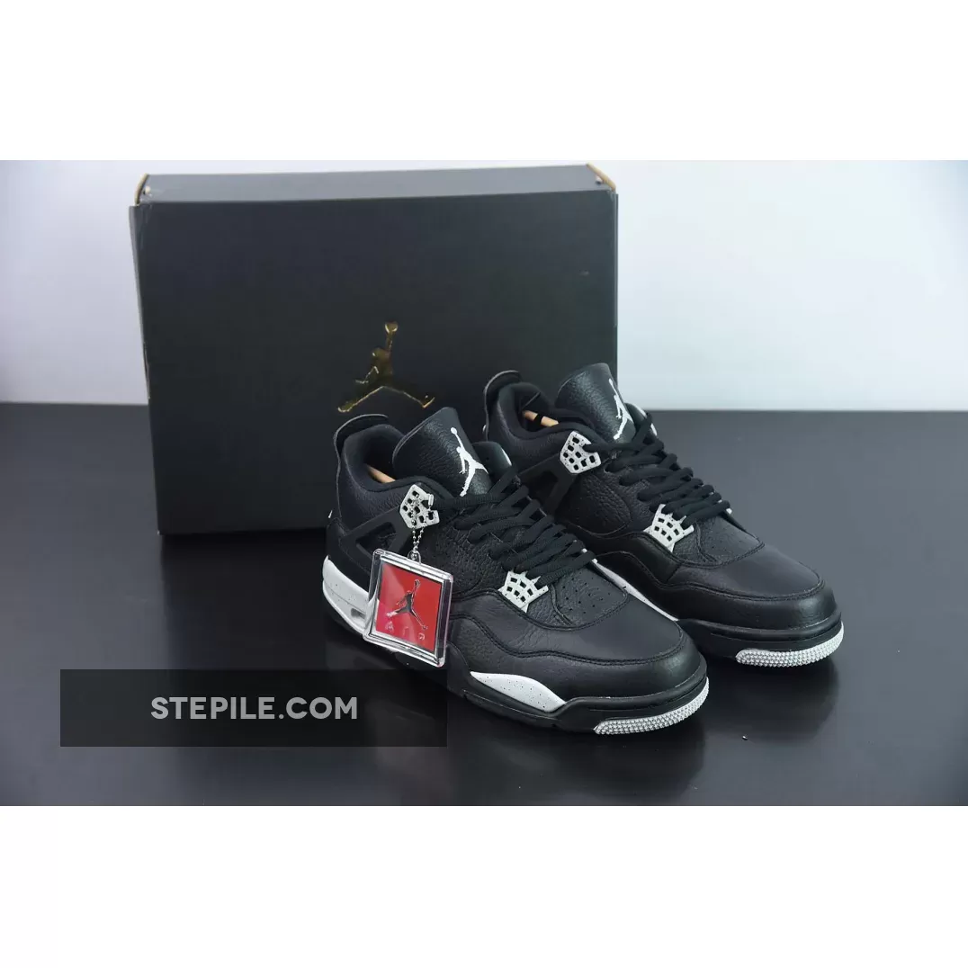 Air Jordan 4 Retro 'Oreo 2015″ Black/Tech Grey-Black jordan 4 tech grey