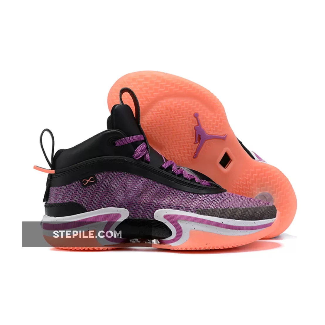 Air Jordan 36 'First Light' Black/White-Bright Mango-Hyper Violet air jordan first light