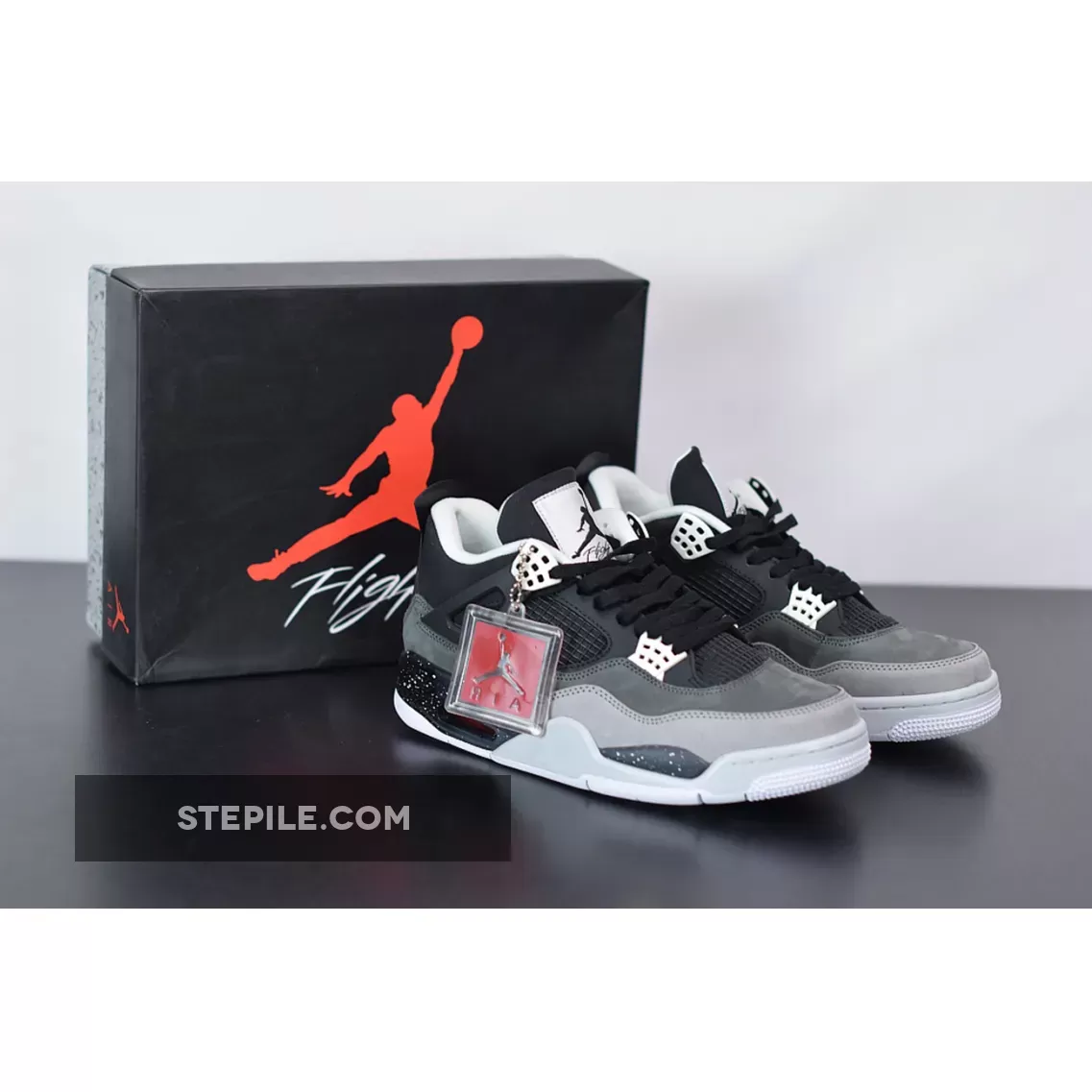 Air Jordan 4 "Fear" Black/White– Cool Grey-Pure Platinum