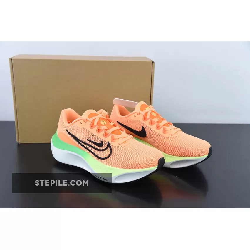 Nike Zoom Fly 5 Total Orange Ghost Green DM8974-800 Cheap