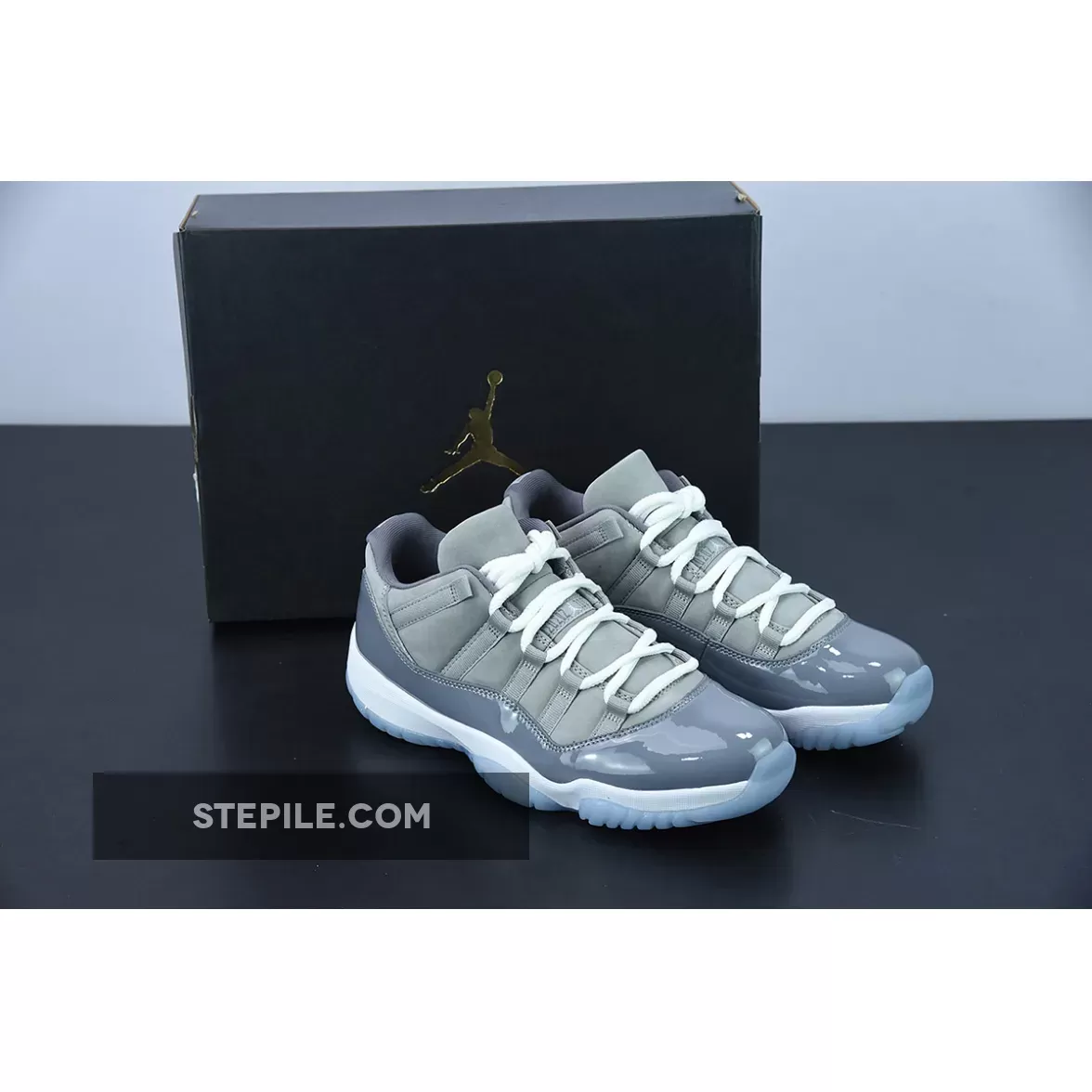 Jordan 11 Low Cool Grey 528895-003 - grey jordan 11 lows