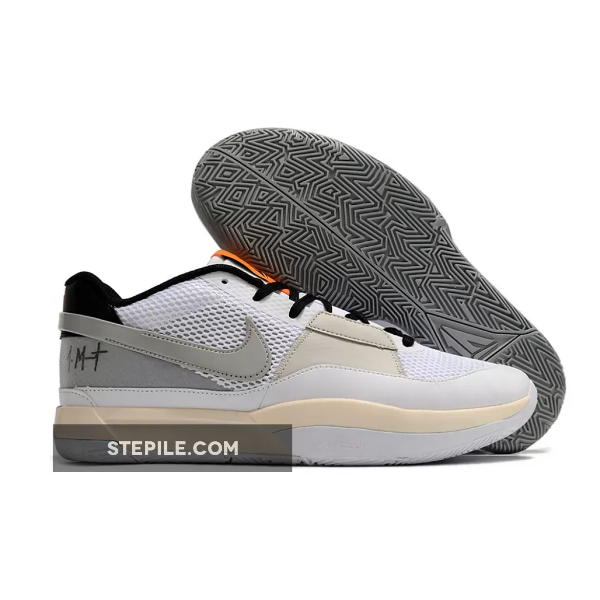 Nike JA 1 White/Black/Grey DR8785-100 Discount