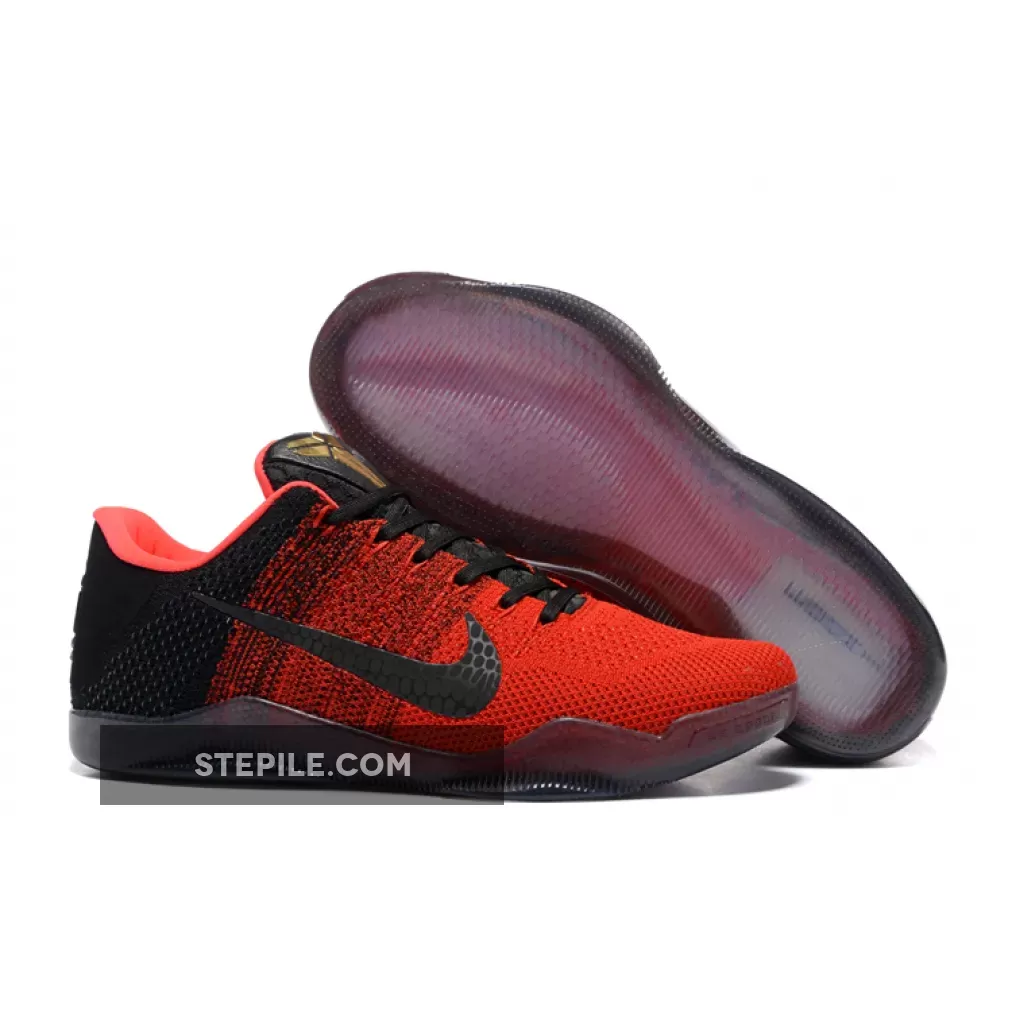 Nike Kobe 11 "Achilles Heel" University Red/Black-Bright Crimson-Metallic Gold | kobe 11 achilles heel