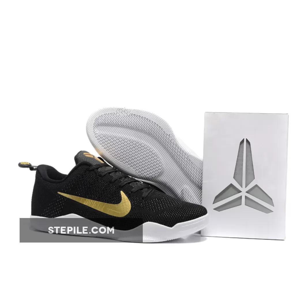 Nike Kobe 11 Elite GCR ​Black/Metallic Gold-Black 885869-070 New Releases