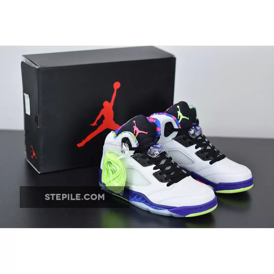 Jordan 5 Alternate Bel-Air Ghost Green DB3335-100 #retro 5 bel airs