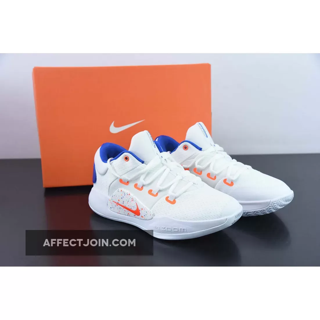 Nike Hyperdunk X Low EP 'Knicks' White Orange Blue FB7163-181 Discount