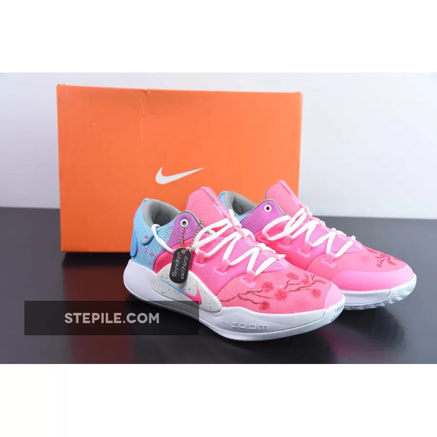 Custom Nike Hyperdunk X Low EP White Pink For Sale