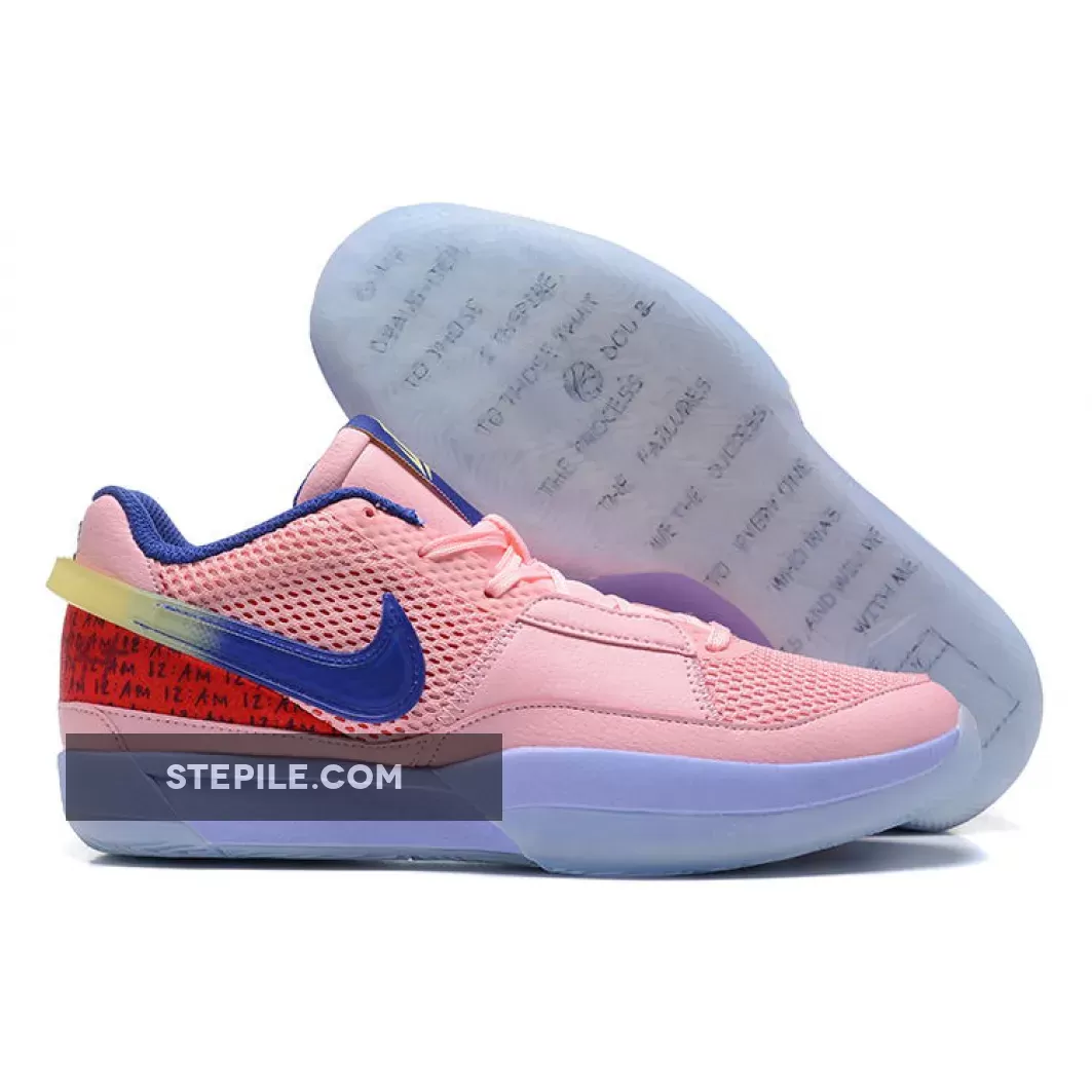 Nike Ja 1 Peach Blue Red 1679033615 Cheap