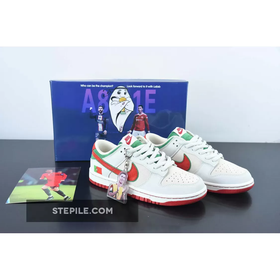 Nike Dunk Low 'Portugal' White Green Red 1675861105 New Releases