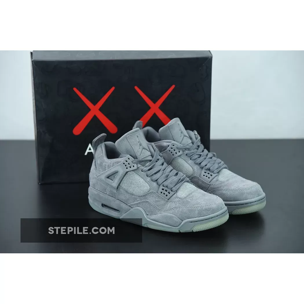 KAWS x Air Jordan 4 'Cool Grey' kaws jordan 4s