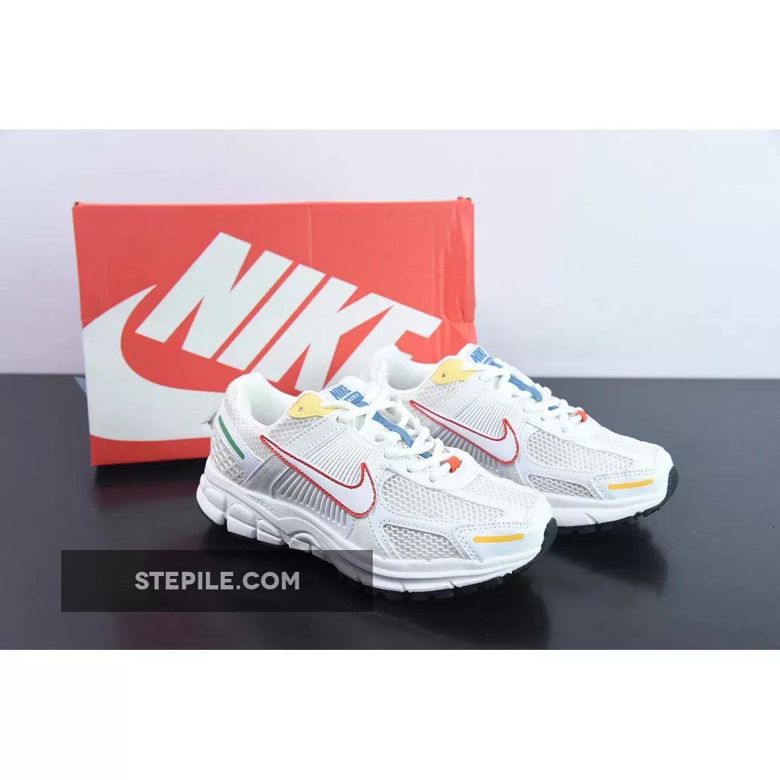 Nike Zoom Vomero 5 Primary Colors White Red FN3446-111 New Releases