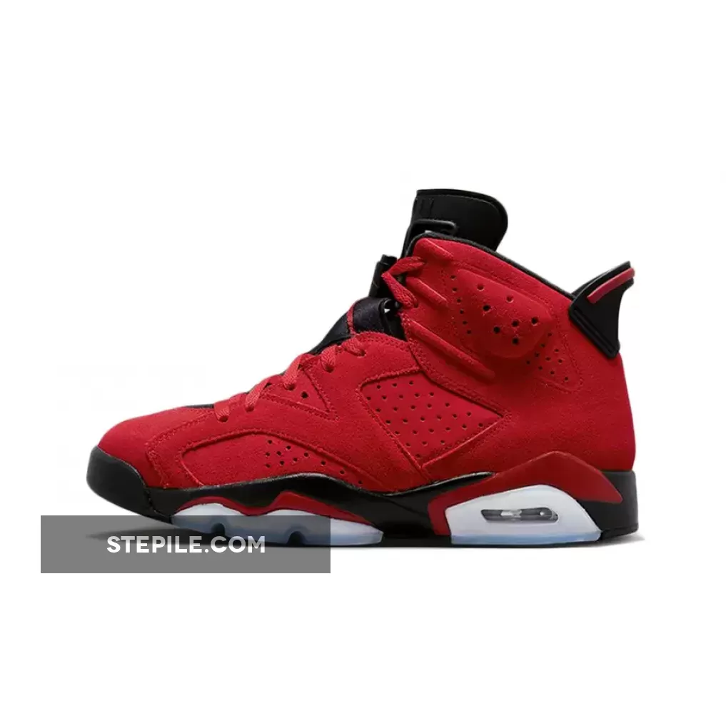 Air Jordan 6 'Toro' Varsity Red/Black - jordan 6 red and black