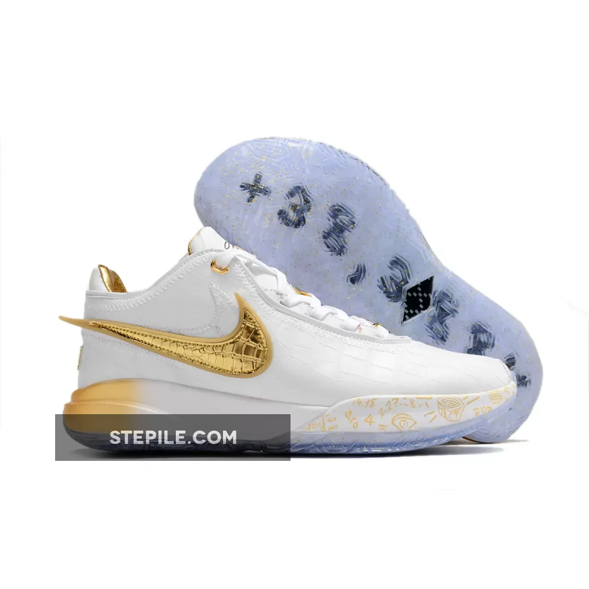 Nike LeBron 20 'The Moment' White Gold - lebron 20 the moment