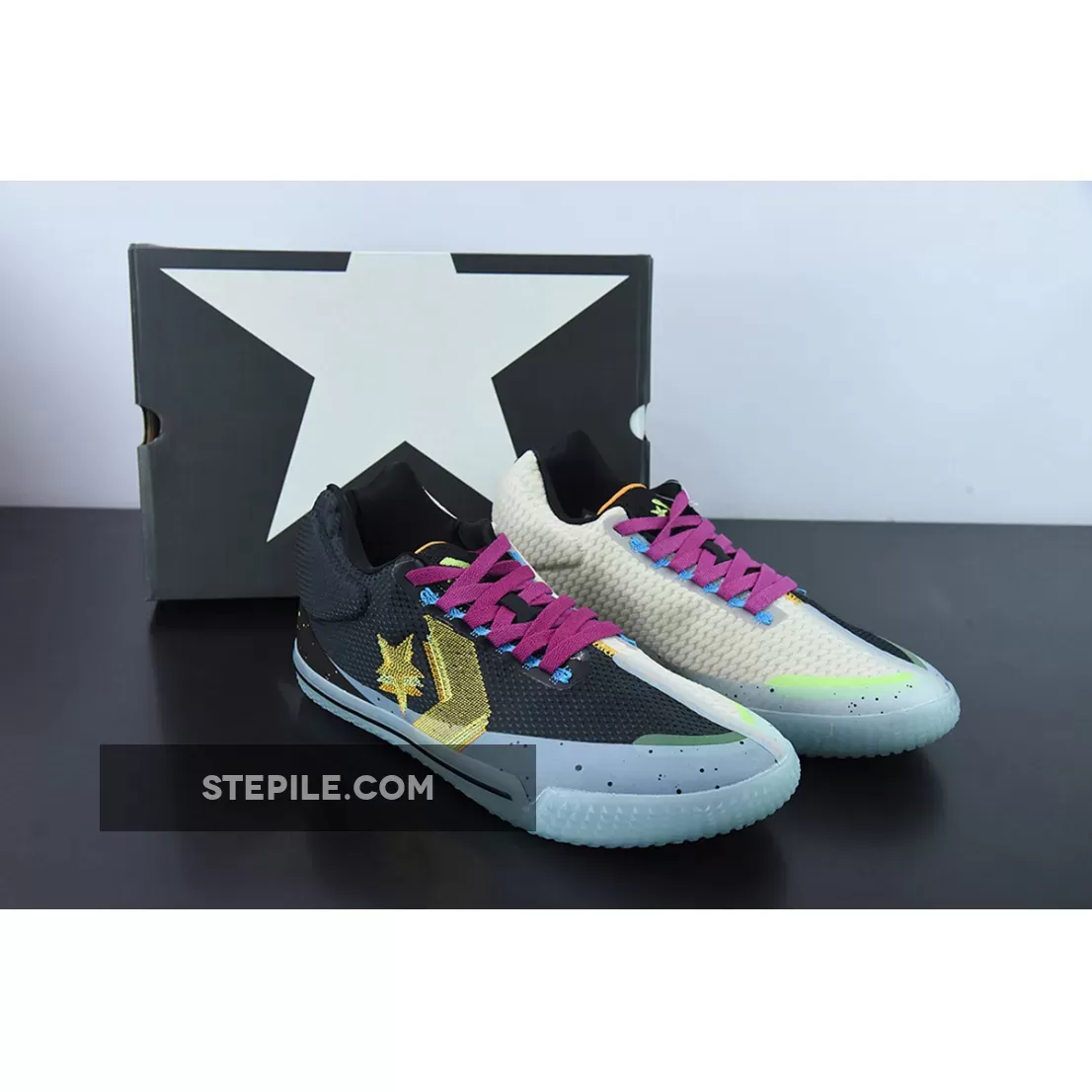 Converse All-Star BB Evo Graffiti Pale Putty/Black-Azure Haze #graffiti converse