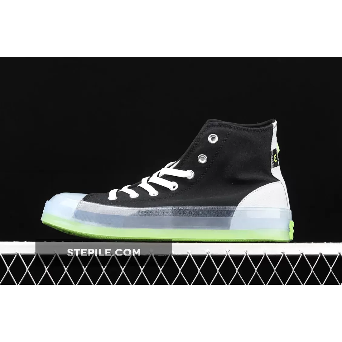 Dramatic Nights Chuck Taylor All Star CX High Top Black/Gravel/Bold Wasabi