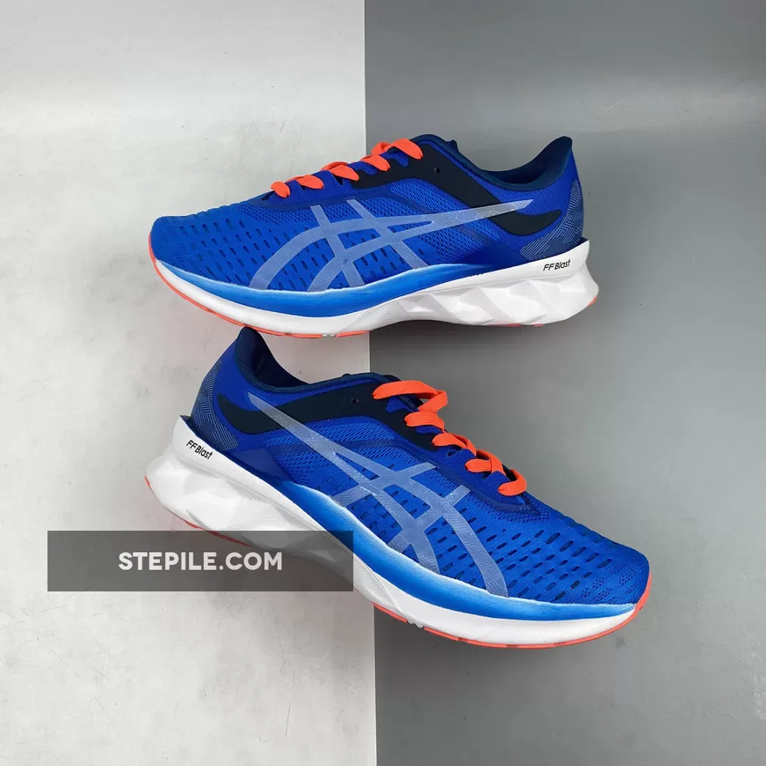 Asics Men’s Novablast Running Shoes Directoire Blue/White